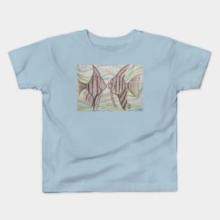 Angelfish Surprise Kids T-Shirt